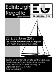 Bosuns Locker sponsor 2013 Edinburgh Regatta